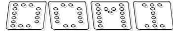 Domino-Flad-Kursiv-Omrids font